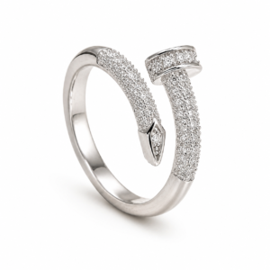 Anillo Clavo Silver Glam