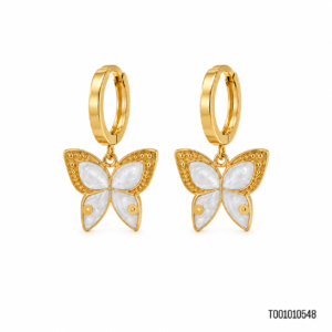 Aretes Mariposa Crystal