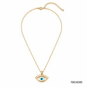 Cadena Ojo Protector Dorado