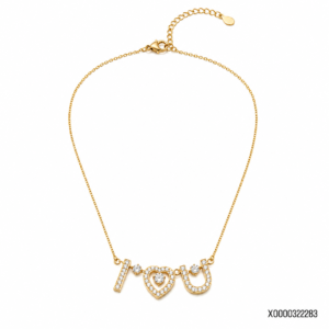 Cadena Love Glam Dorada