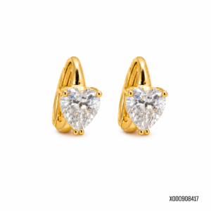 Aretes Corazón Crystal