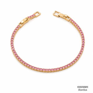 Pulsera Tennis Rosa