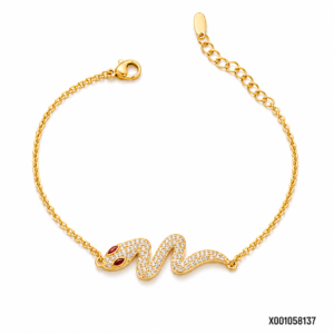 Pulsera Serpiente Dorada